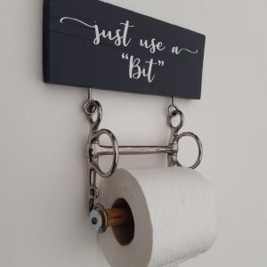 Toilet Roll Holder - Just Use A Bit
