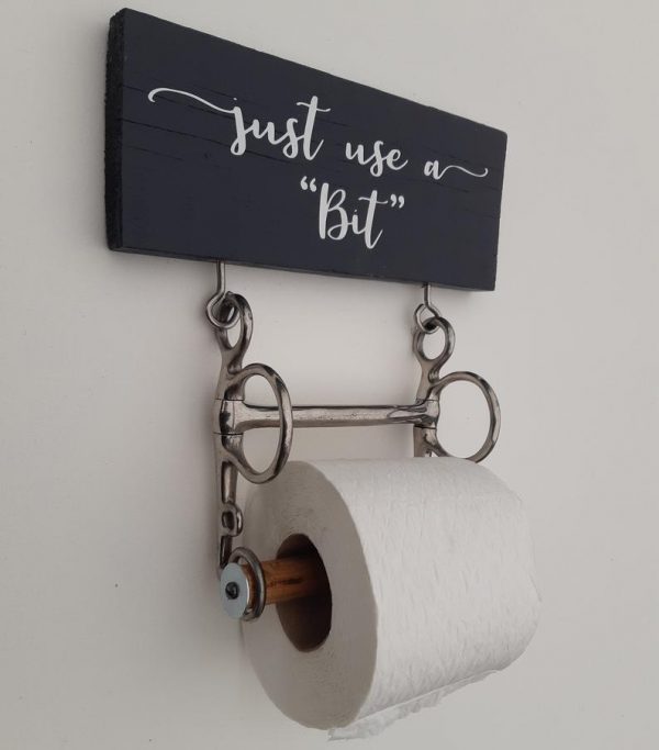 Toilet Roll Holder - Just Use A Bit