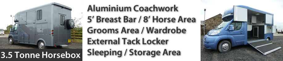 3.5-Tonne-Horseboxes